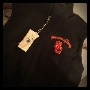 USC Black Fleece Vest